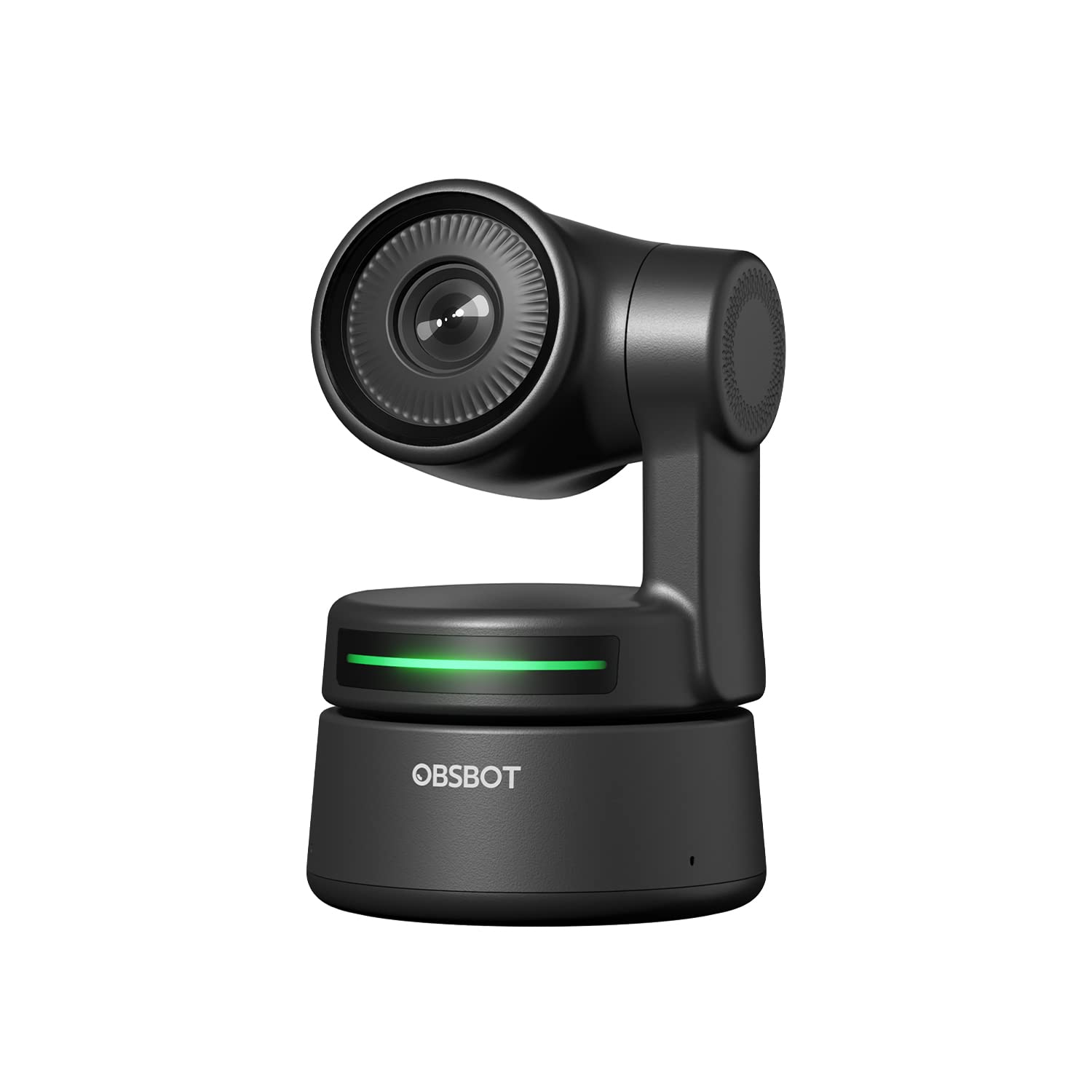 OBSBOT Tiny 2 Webcam 4K Voice Control PTZ, AI Tracking Multi-Mode & Auto Focus, Web Camera with 1/1.5" Sensor, Gesture Control, 60 FPS, HDR Light Correction, Webcam for PC, Streaming, Meeting, etc.: TINY 1080P