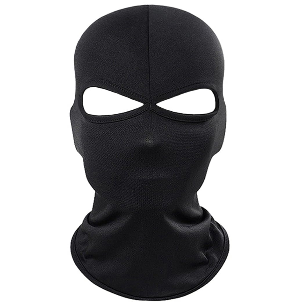 bodbop Balaclava Ski Face Mask Windproof Full Head Mask Sun UV Protection Face Cover for Men Women Outdoor Sports Cycling Cap: Black