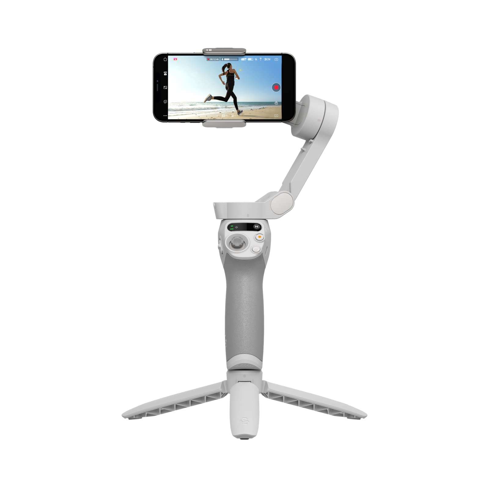 DJI Osmo Mobile SE, 3-Axis Phone Gimbal, Portable and Foldable, Gimbal Stabilizer for iphone, Andriod, ShotGuides, ActiveTrack 6.0, Vlogging Stabilizer for Youtube, TikTok, Travel: Osmo Mobile SE Fill Light Combo