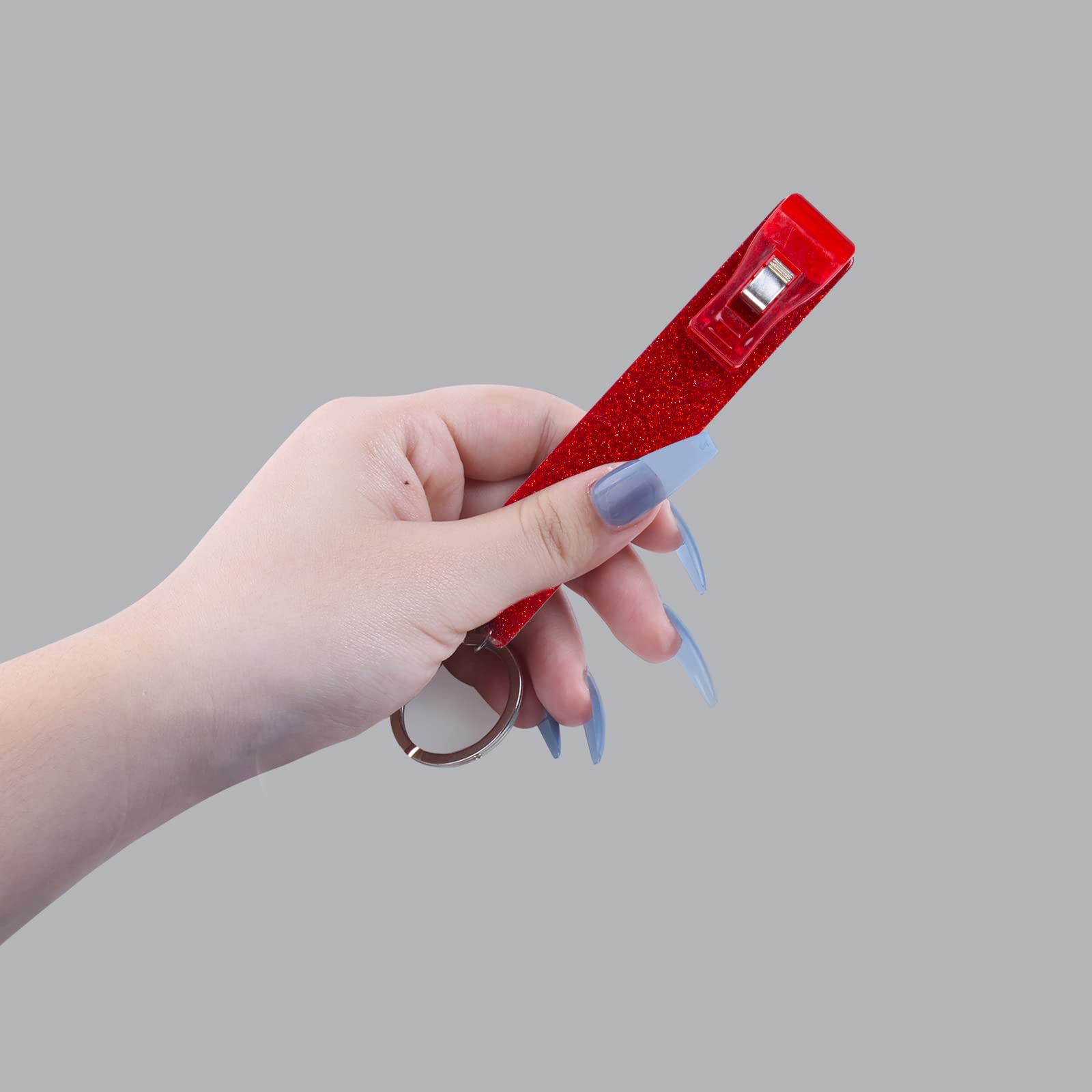 XIANGXING Credit Card Puller, Debit Bank Card Grabber for Long Nails ATM Keychain Women thumbnail 5