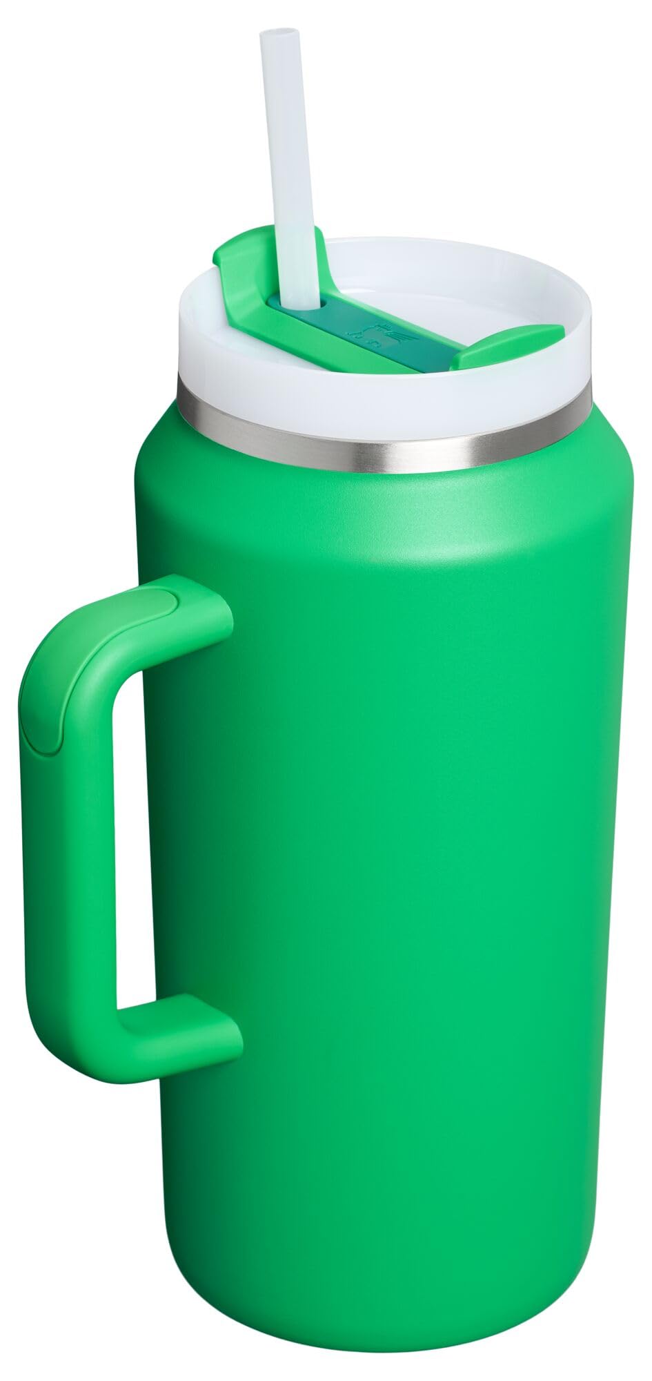 Stanley Quencher H2.0 Tumbler with Handle and Straw 30 oz | Flowstate 3-Position Lid | Cup Holder Compatible for Travel | Insulated Stainless Steel Cup | BPA-Free | Rose Quartz 2.0: 64 Ounces Meadow