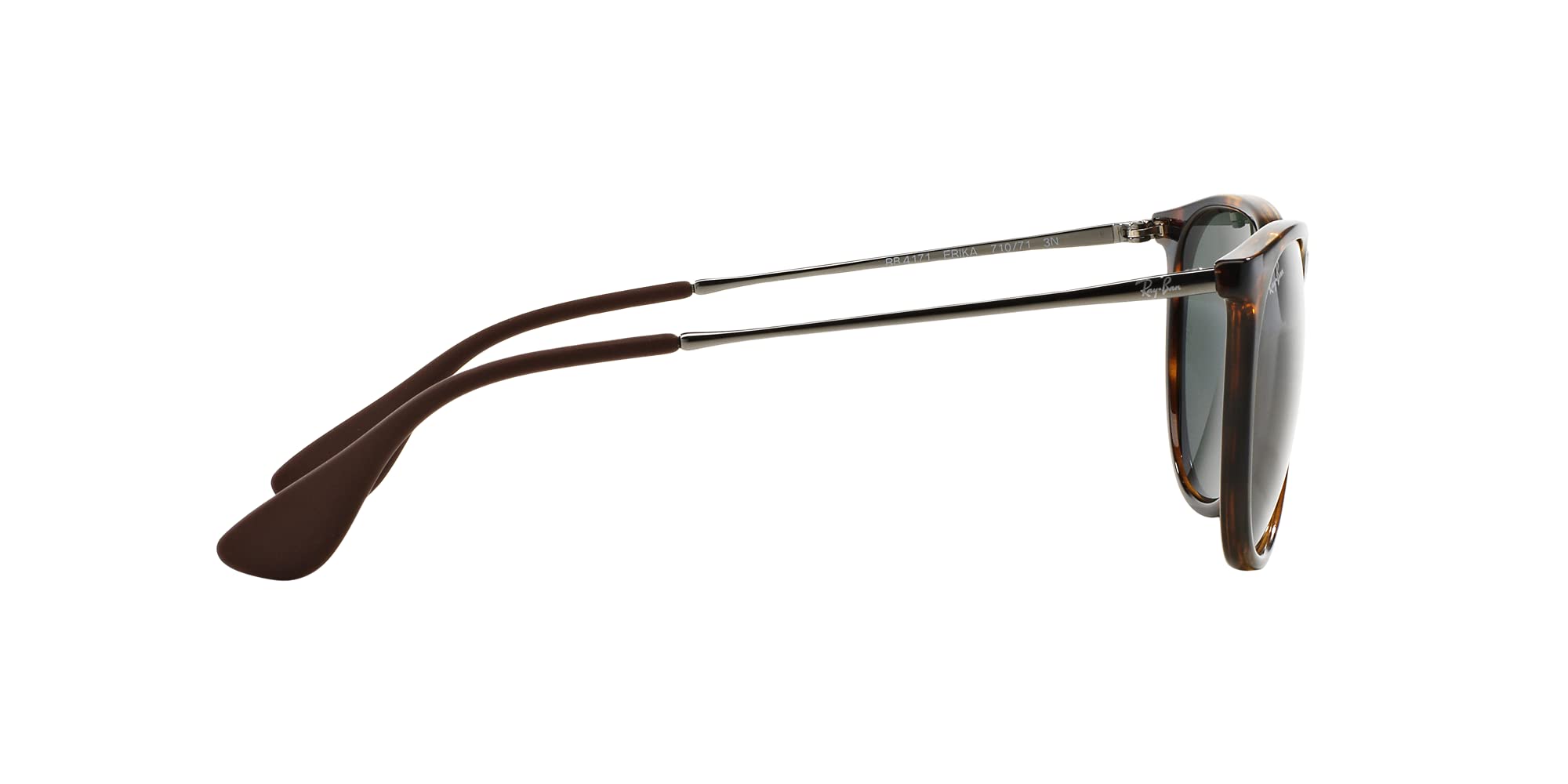 Ray-Ban RB4171 Erika Sunglasses + Vision Group Accessories Bundle: Light Havana/Dark Green (710/71)