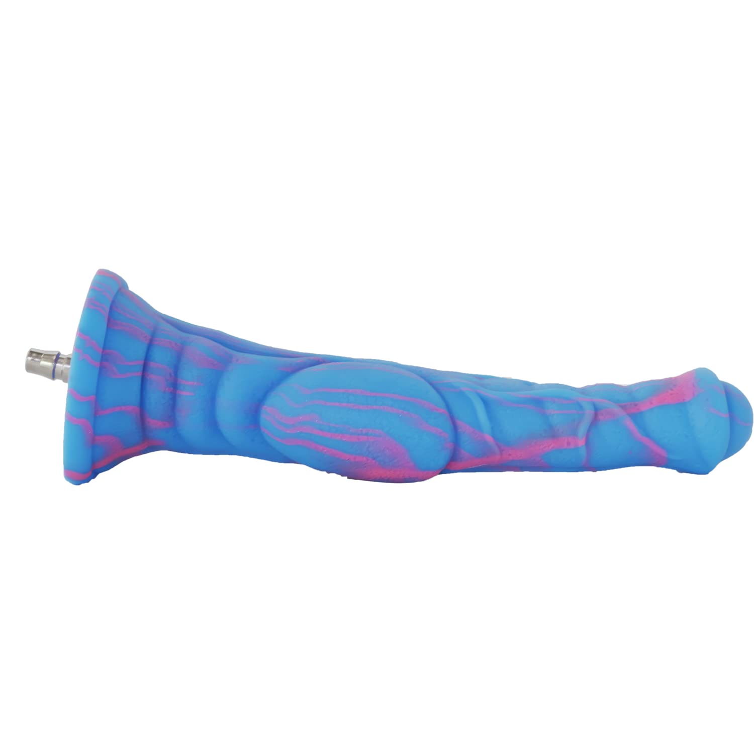 FREDORCH Realistic Silicone Dildo for Sex Machine Vac-U-Lock with Quick Air Connector Device User (Blue, 21.8cm/8.58nch): blue 30cm/11.8 Inch