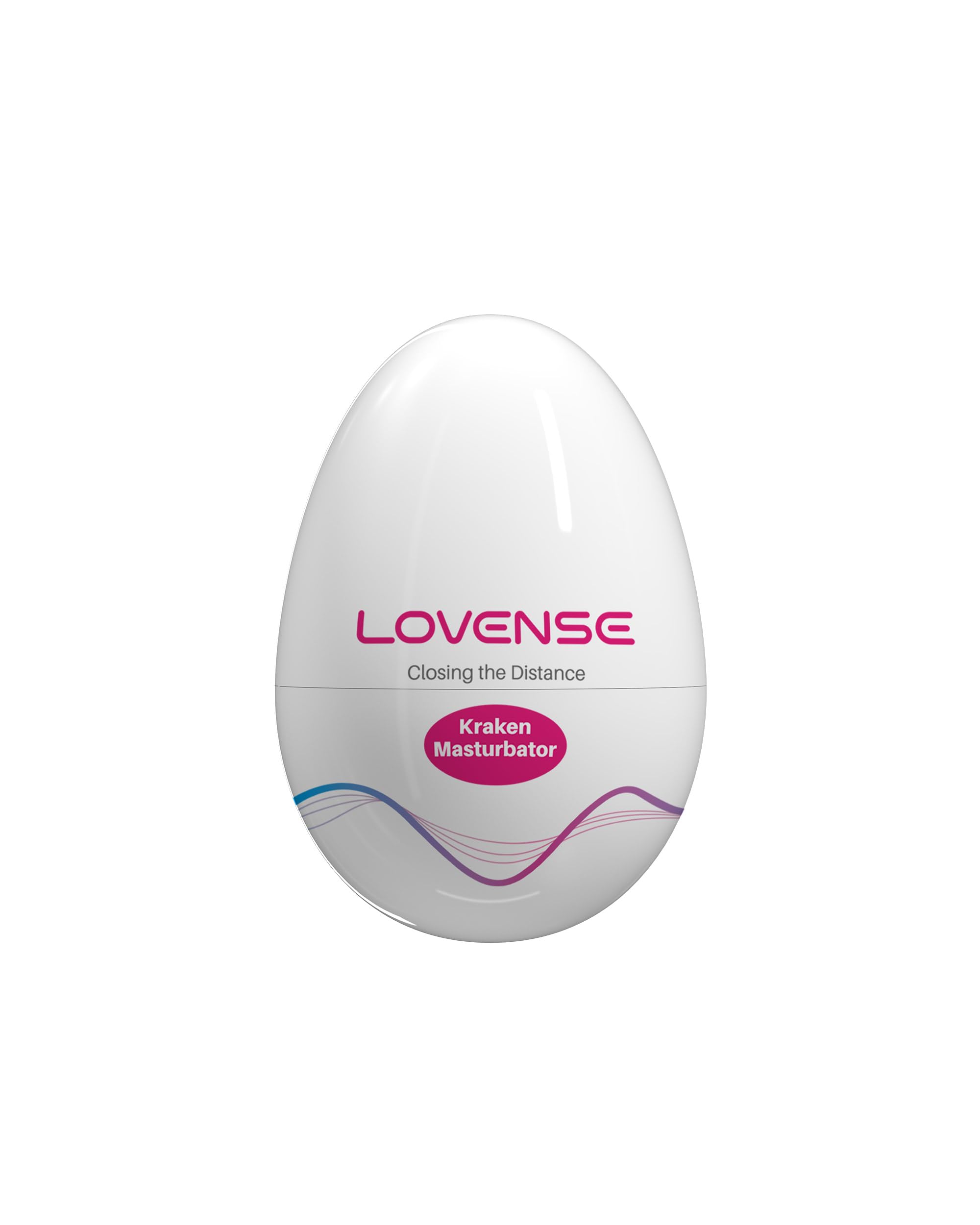LOVENSE Kraken Male Masturbator Egg, Disposable Pocket Pussy Masturbators Sleeve, Portable Blowjob Adult Male Sex Toys for Men Masturbation,1 Count