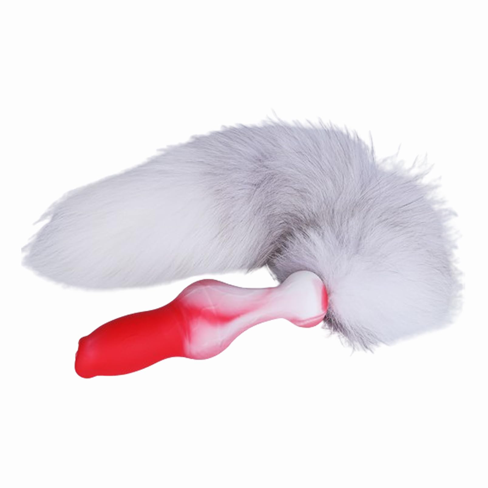 Youhitec Anal Sex Toy Silicone Dildo with Tail - Realistic Anal Dildo Butt Plug with Big Knot, Soft G Spot Dildo Huge Prostate Dildo Anal Dilator for Women/Men - 7.28in thumbnail 1