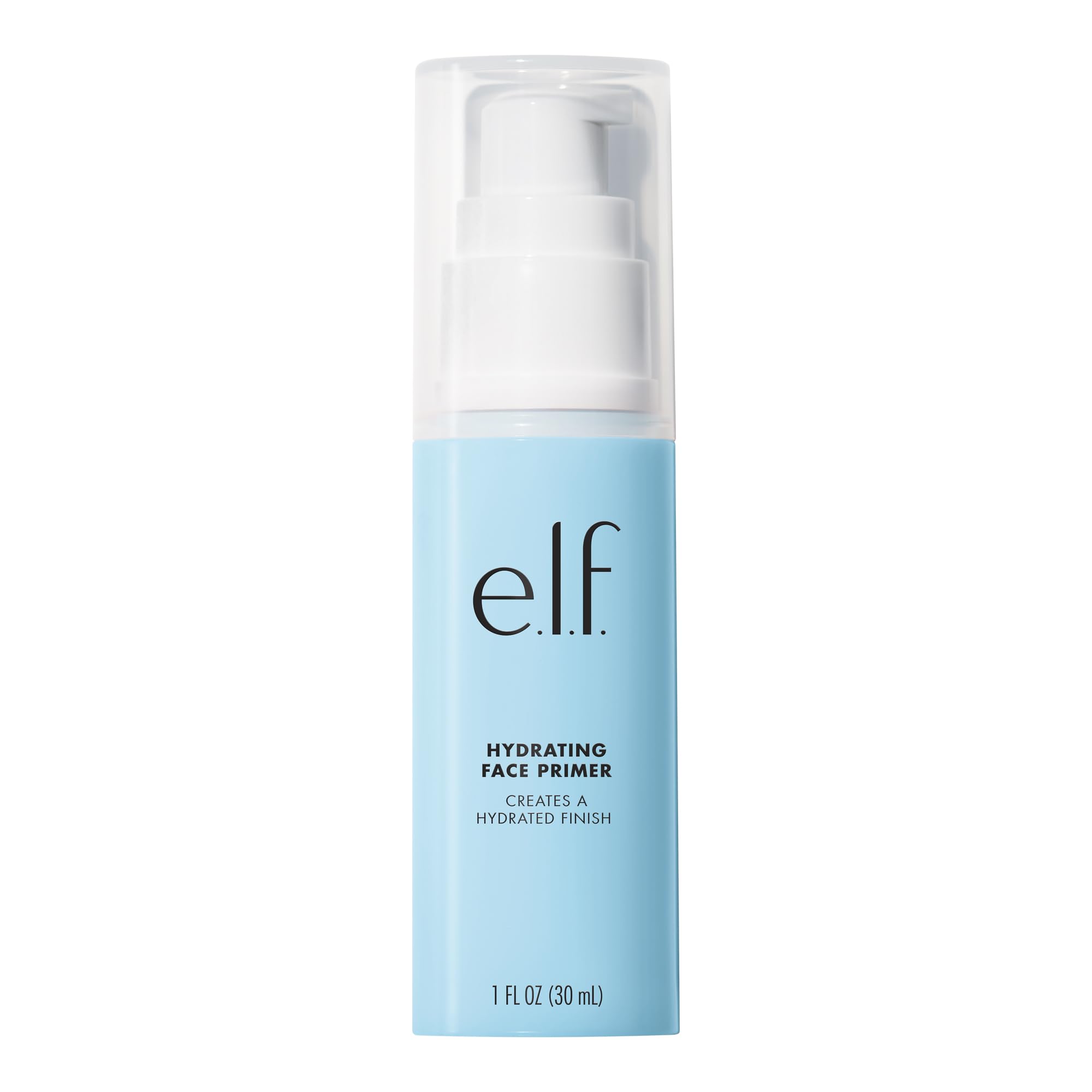e.l.f. Hydrating Face Primer, Makeup Primer For Flawless, Smooth Skin & Long-Lasting Makeup, Fills In Pores & Fine Lines, Vegan & Cruelty-free, Small: 1.01 Fl Oz (Pack of 1)