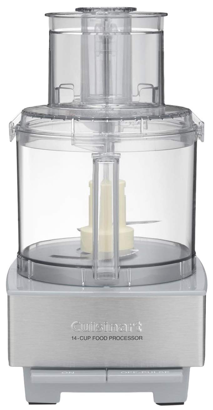 Cuisinart Food Processor 14-Cup Vegetable Chopper for Mincing, Dicing, Shredding, Puree & Kneading Dough, Stainless Steel, DFP-14BCNY - Image 1