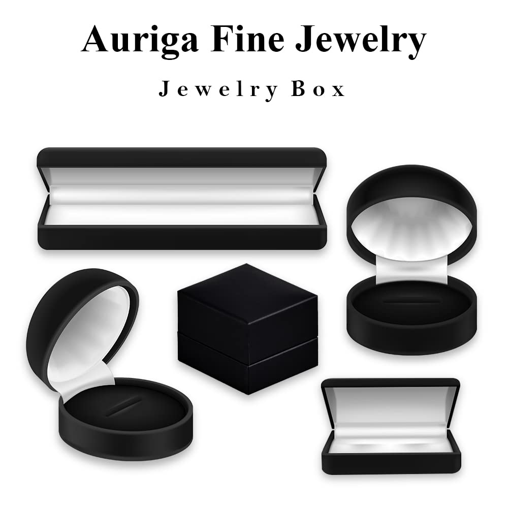 Auriga Fine Jewelry Solid 10K Yellow Gold 20mm Polished January to December Month Birthstone Charm for Pendant Necklace or Bracelet (L-20 mm/0.79 Inch, W-10 mm/ 0.39 Inch): October Birthstone