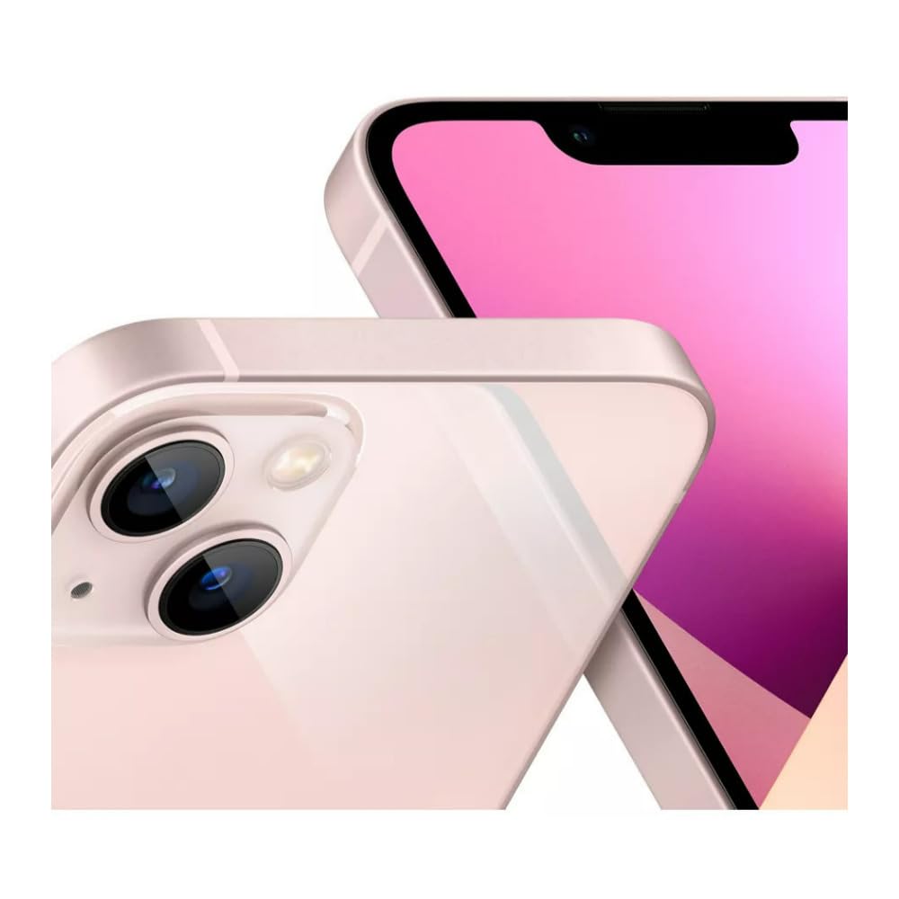 Apple iPhone 13, 128GB, Pink - AT&T (Renewed) AT&T Pink 128GB: TracFone Pink 128GB