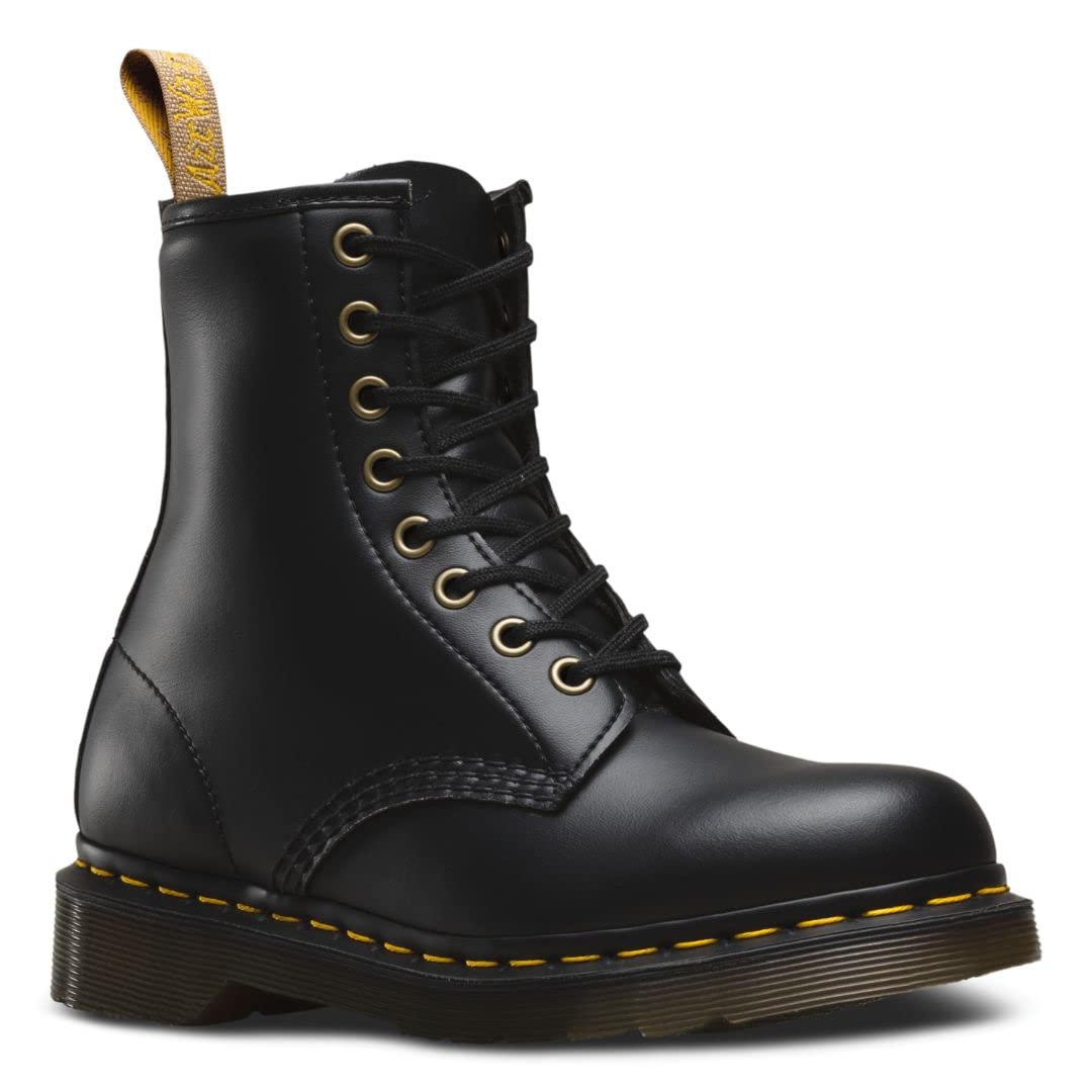 Dr. Martens Unisex-Adult Vegan 1460 8 Eye Boot: 11 Women/10 Men Black Felix Rub Off