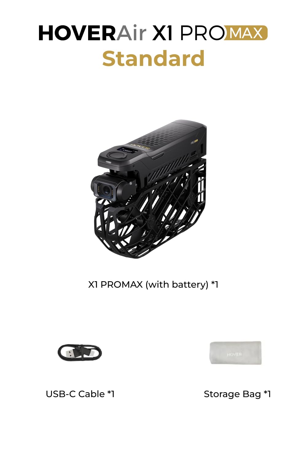 HOVERAir X1 PROMAX 8K Action Flying Camera, Foldable Drone with Camera with 42 KM/H Follow Speed, 10+ Fully Automatic Flight Modes, Fly Anywhere with OmniTerrain, SmoothCapture 2.0(Standard) thumbnail 9