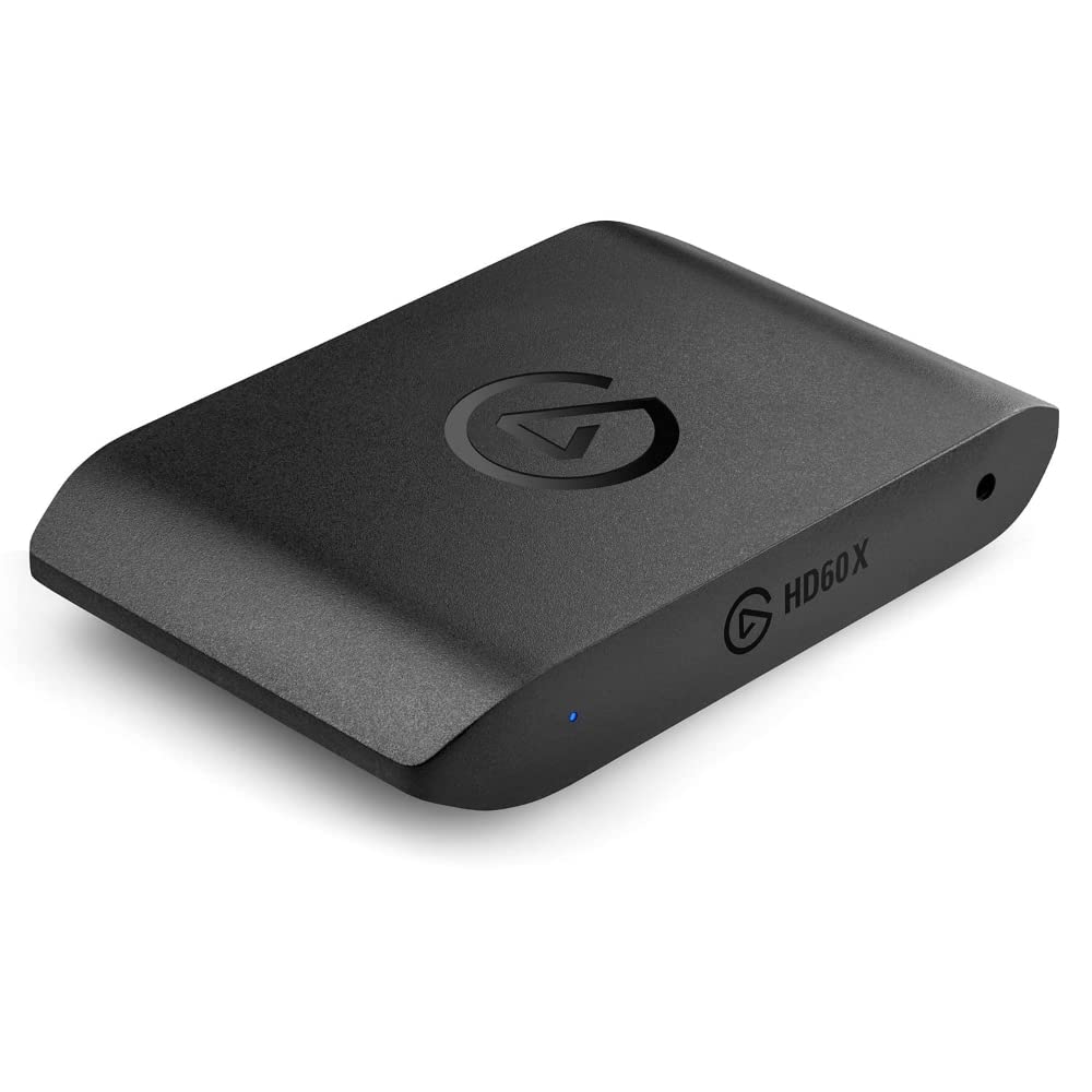 Elgato  - Stream and Record in 1080p60 HDR10 or 4K30 with Ultra-low Latency on PS5|Pro, PS4|Pro, Xbox Series X/S, Xbox One X|S, Nintendo Switch 2, in OBS and More, Works with PC and Mac: HD60 X