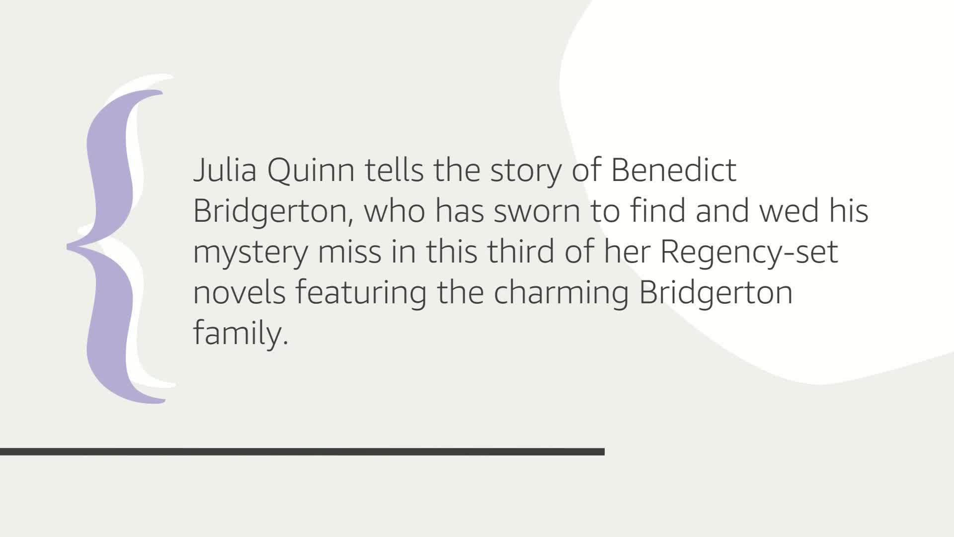 Offer from a Gentleman, An: Bridgerton: Benedict's Story (Bridgertons, 3): Paperback