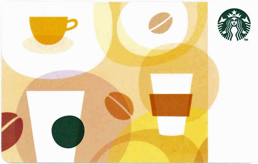 Starbucks Gift Card: 50 Traditional