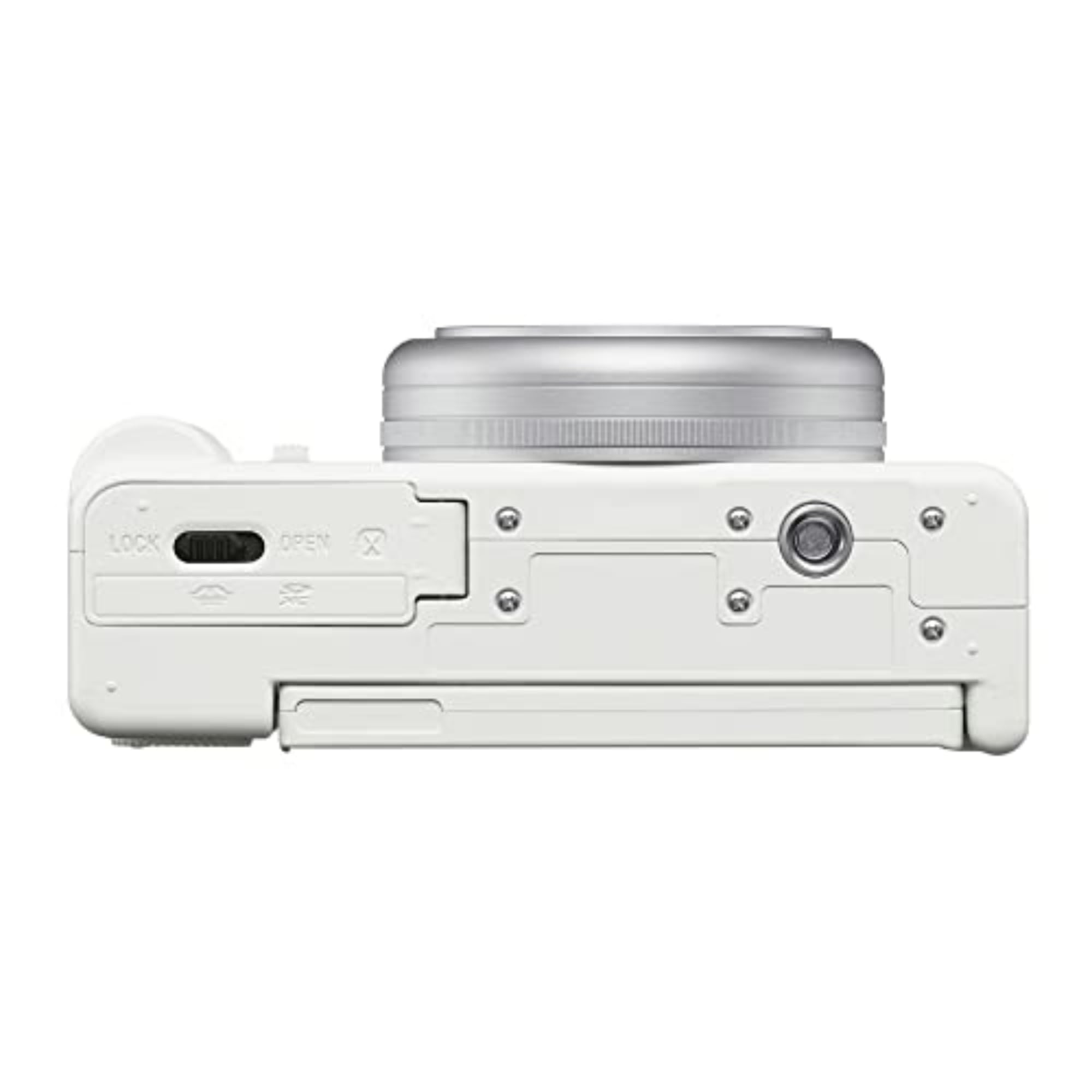 Sony ZV-1F Vlog Camera for Content Creators and Vloggers White: White Camera Only