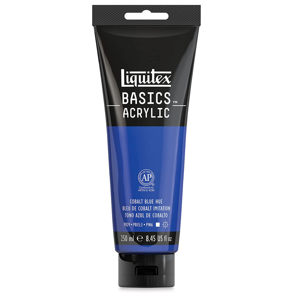 Liquitex BASICS Acrylic Paint, 118ml (4-oz) Tube, Medium Magenta: Cobalt Blue Hue 8.45 Fl Oz (Pack of 1)