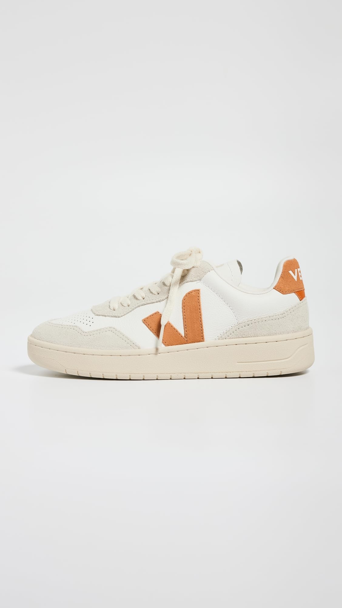 Veja Women's V-90 Sneakers: 7 Extra White Umber