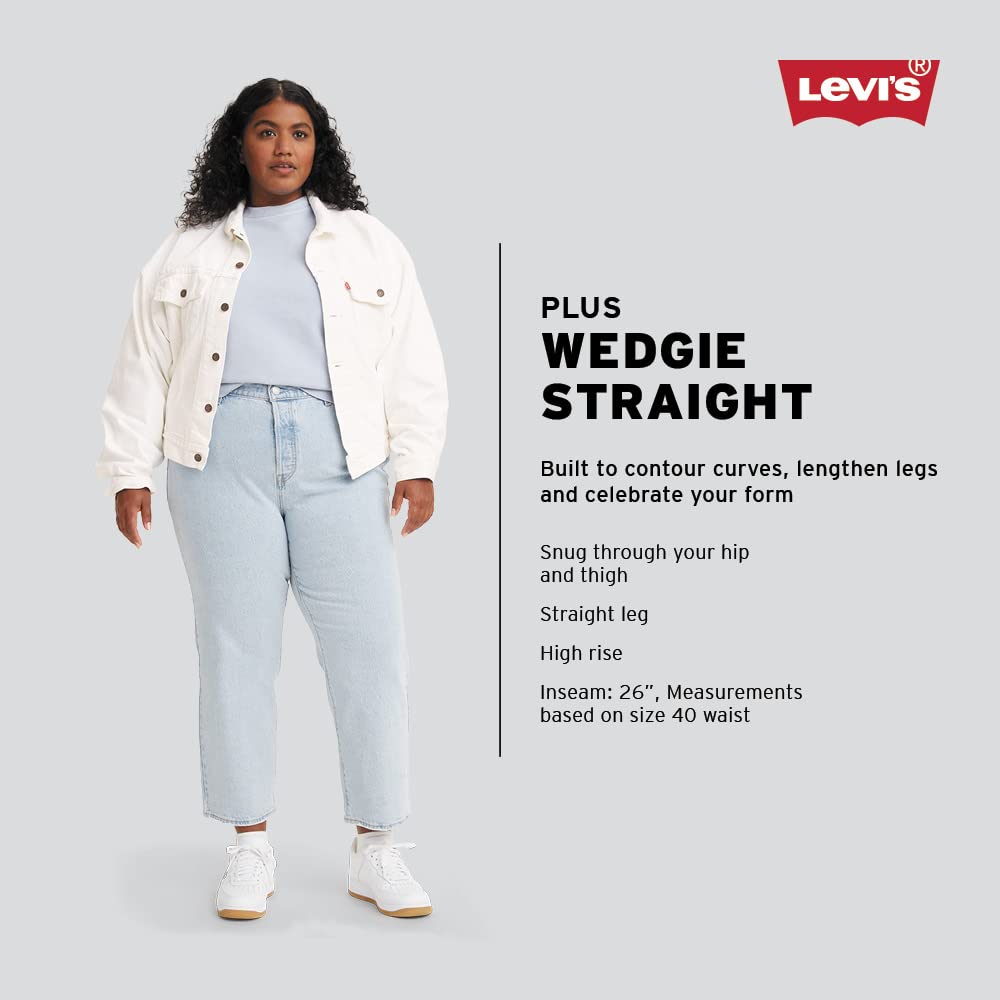 Levi's Women's Plus Size Wedgie Straight Jeans