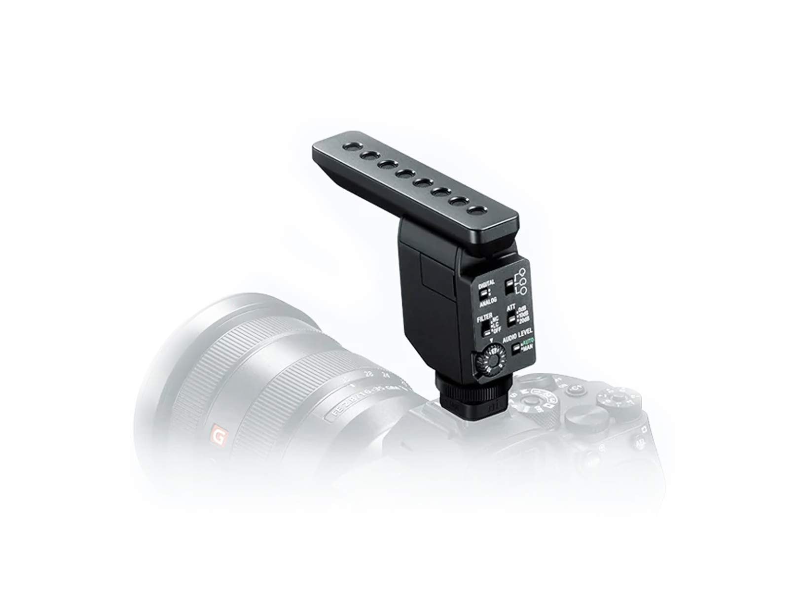 Sony ECM-B1M Compact Shotgun Microphone with Digital Audio Interface,Black thumbnail 9