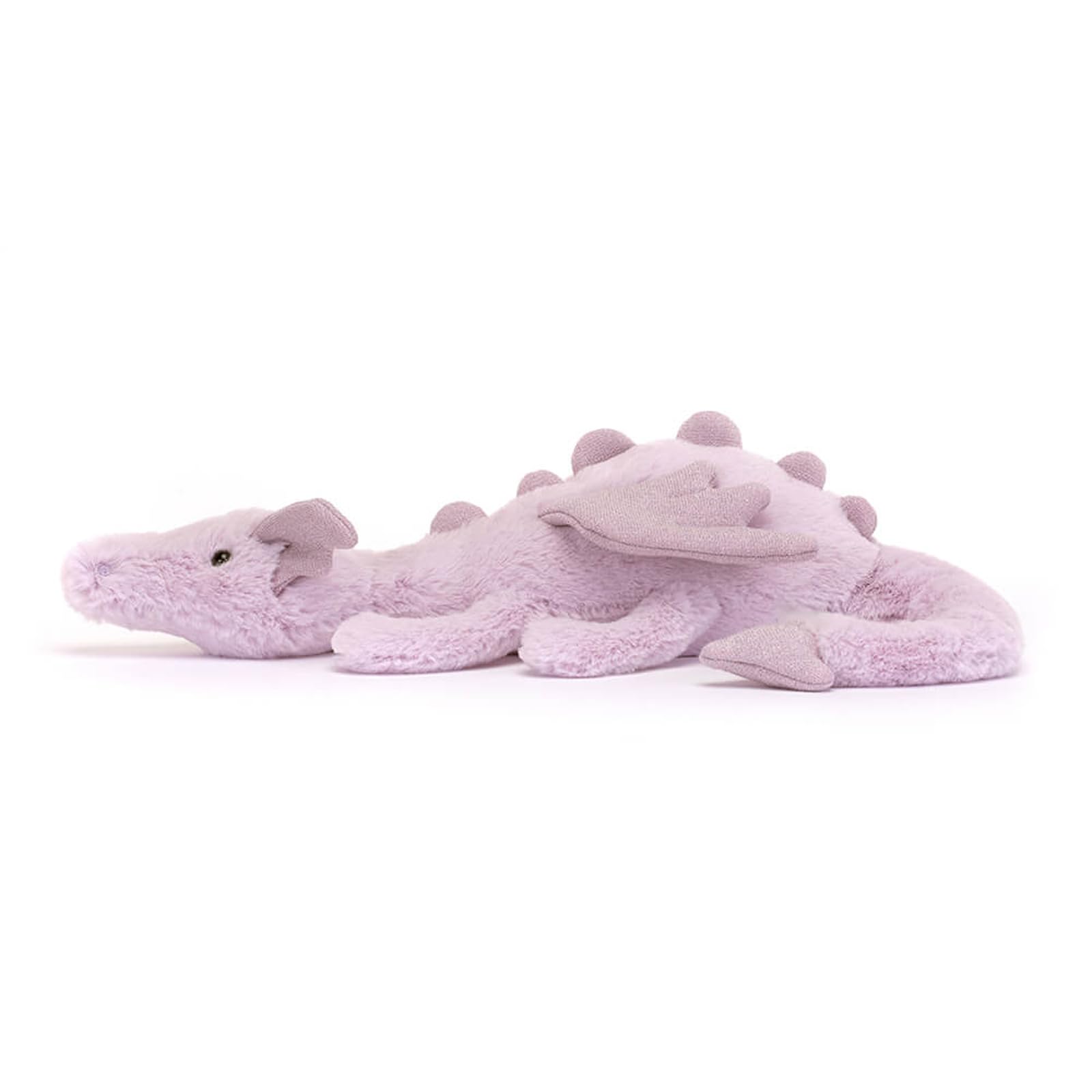 Jellycat Lavender Dragon Stuffed Animal, Little 12 inches - Mythical Plush Toy - Classic Children's Gift