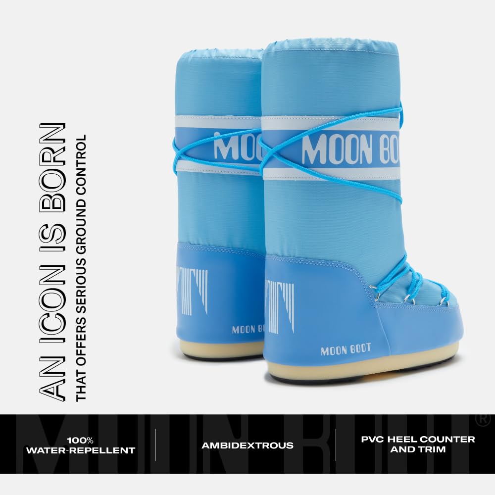Moon Boot Icon Nylon Insulated Slip On Unisex Snow Boots thumbnail 3