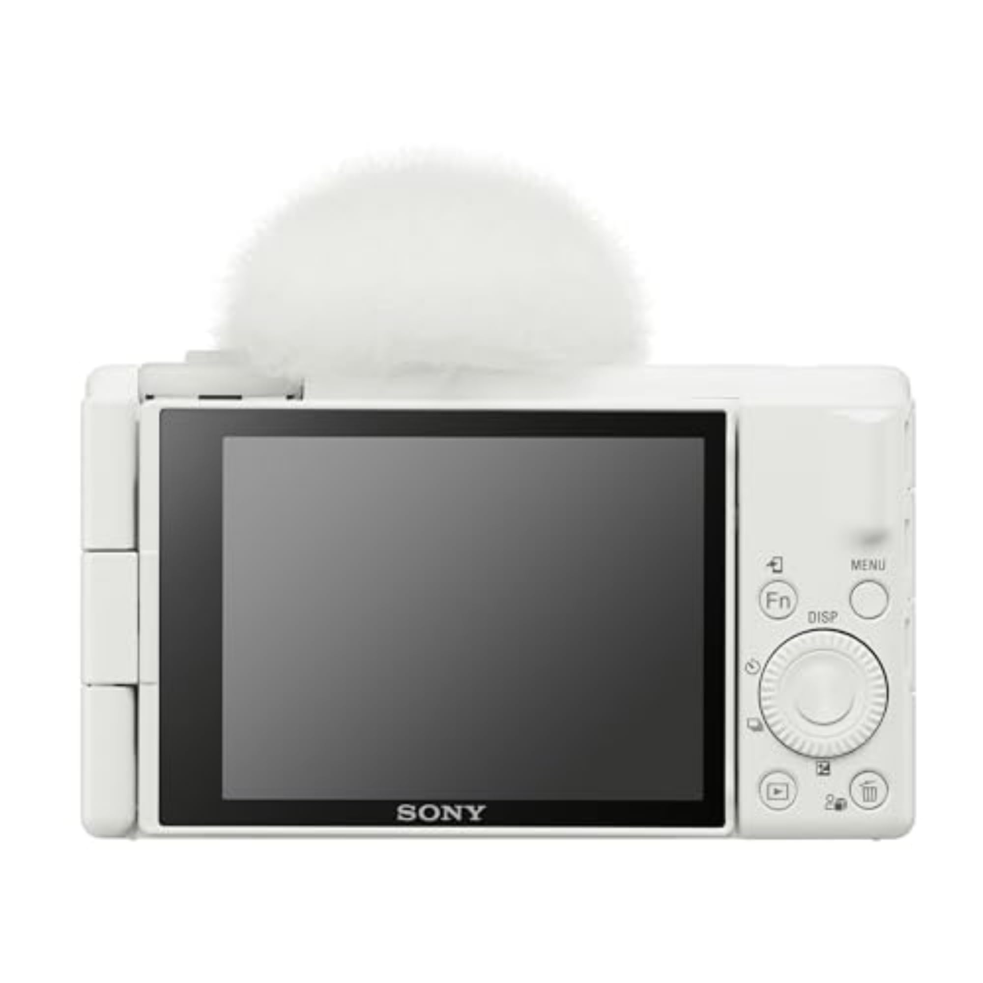 Sony ZV-1F Vlog Camera for Content Creators and Vloggers White: White Camera Only