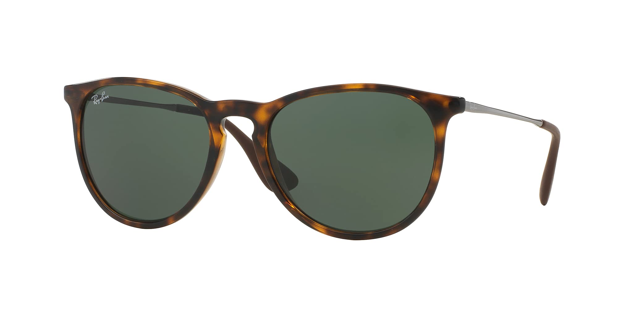 Ray-Ban RB4171 Erika Sunglasses + Vision Group Accessories Bundle: Light Havana/Dark Green (710/71)