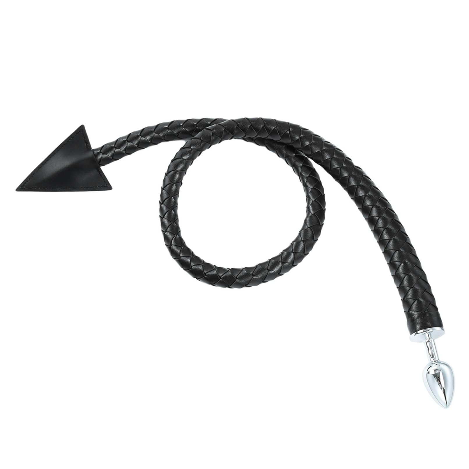 Anal Butt Plug Tail, Metal Anal Plug, Long Anal Plug, Faux Leather Devil Sex Whip Tail, 2 in 1 Anal Sex Toys, Couples Flirt Play Fetish Cosplay Things to Spice Up Your Sex Life: Anal Butt Plug Tail, Metal Anal Plug, Long Anal Plug, Faux Leather Devil Sex Whip Tail, 2 in 1 Anal Sex Toys, Couples Flirt Play Fetish Cosplay Things to Spice Up Your Sex Life