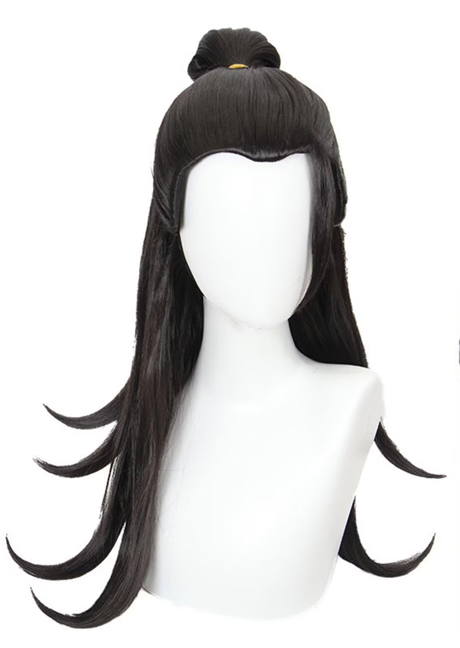 KiyaCos Cosplay Wig Crimson Grell Sutcliff Long  Women Men Anime Show Party Halloween Synthetic Hair Wigs