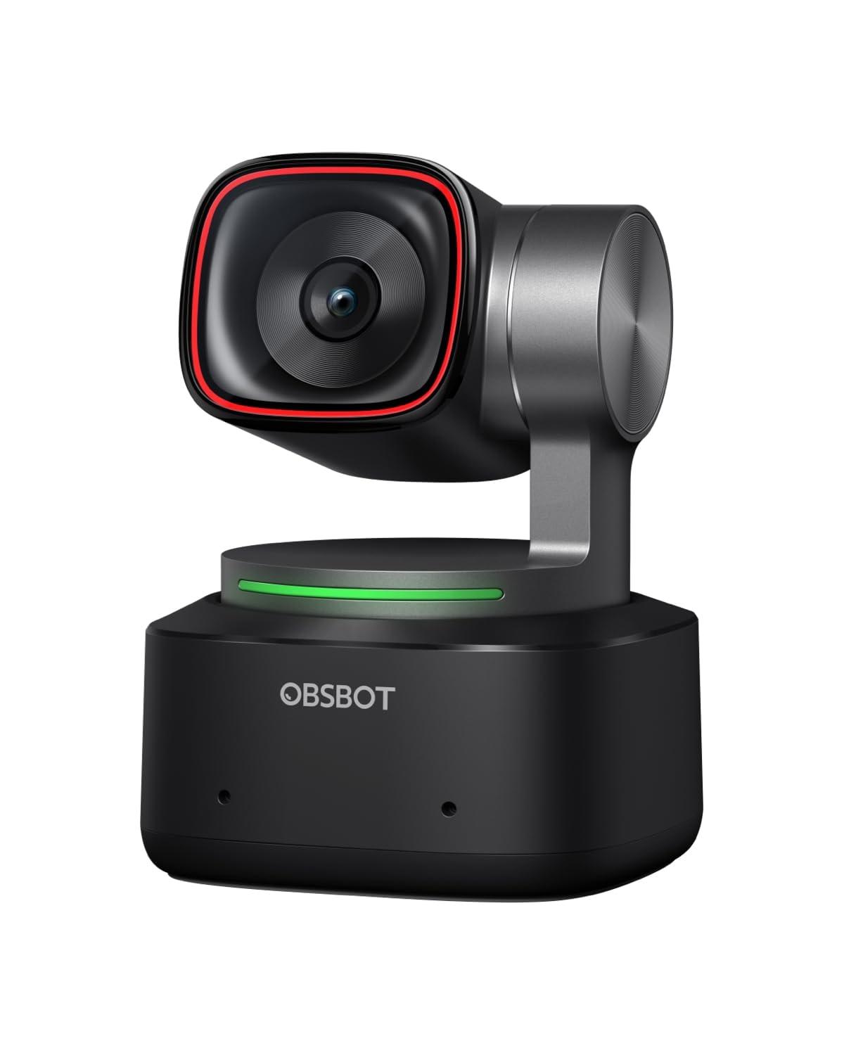 OBSBOT Tiny 2 Webcam 4K Voice Control PTZ, AI Tracking Multi-Mode & Auto Focus, Web Camera with 1/1.5" Sensor, Gesture Control, 60 FPS, HDR Light Correction, Webcam for PC, Streaming, Meeting, etc.: TINY 2