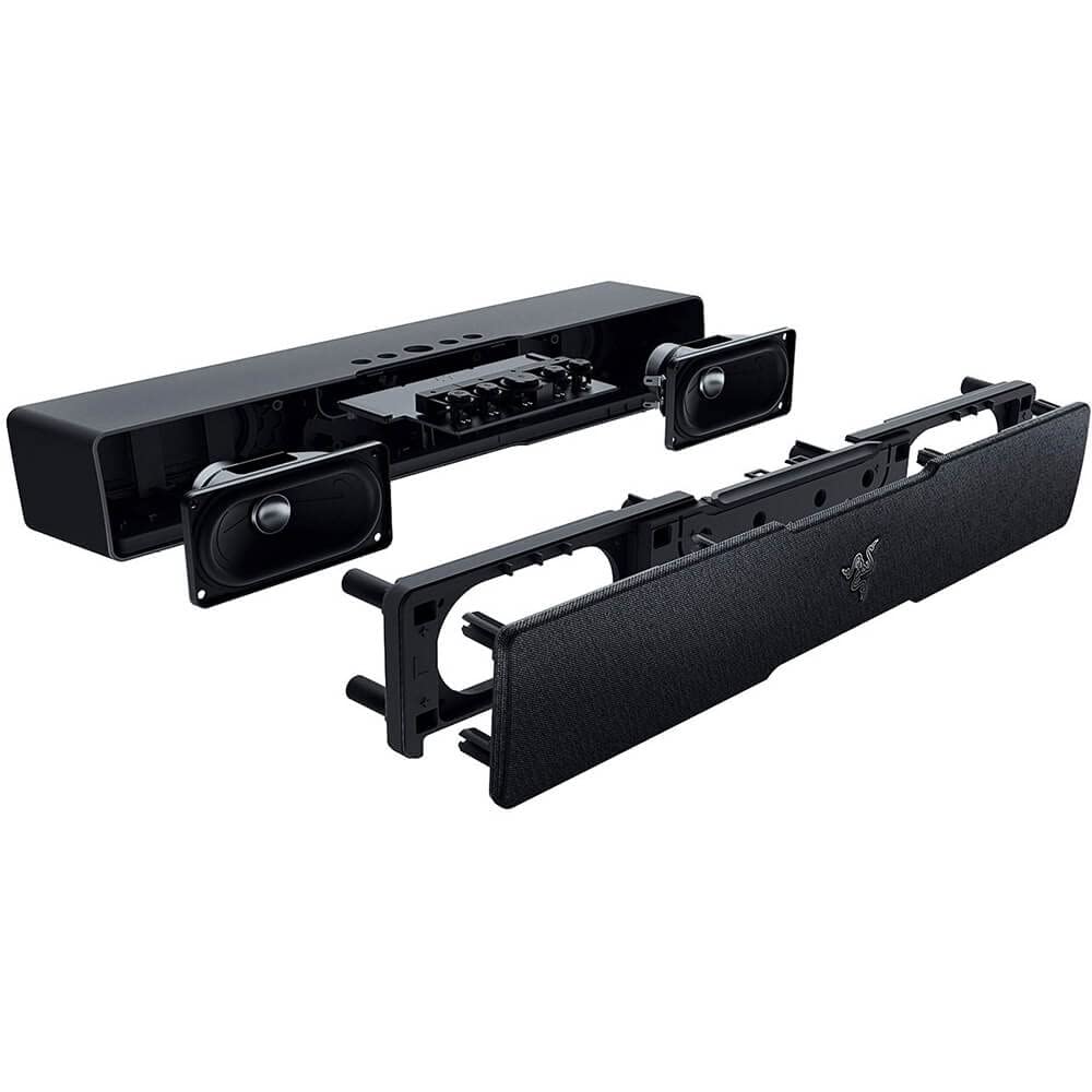 Razer Leviathan  PC Soundbar with Full-Range Drivers - Compact Design - Chroma RGB - USB Type C Power and Audio Delivery - Bluetooth 5.0 - for PC, Laptop, Smartphones, Tablets & Nintendo Switch: V2 X