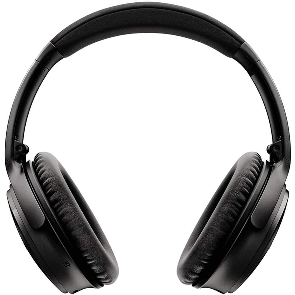 Bose QuietComfort 35 II Wireless Bluetooth Headphones, Noise-Cancelling, with Alexa Voice Control -: Black