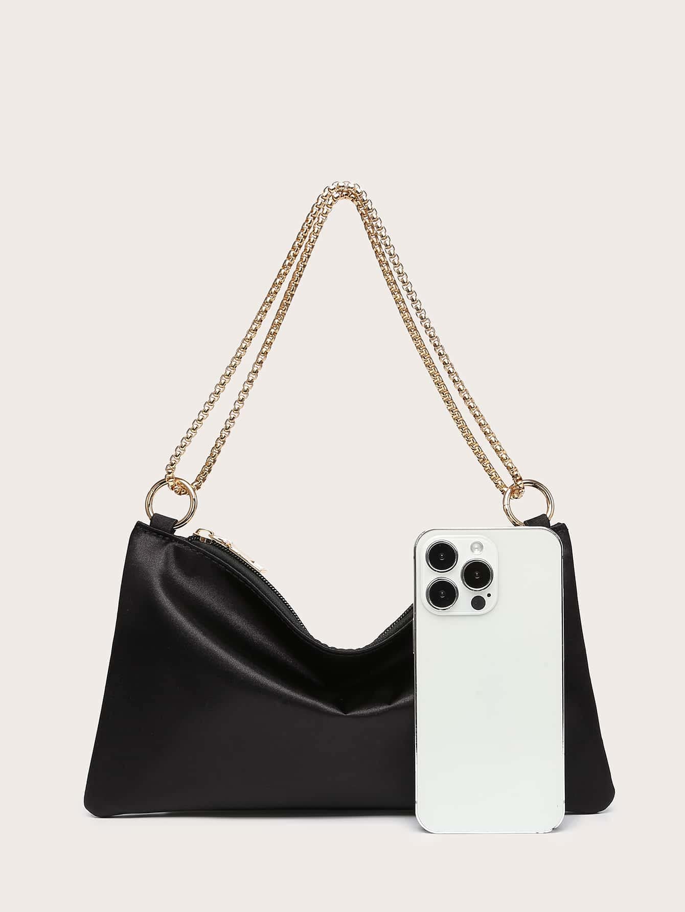 Verdusa Women's Satin Evening Handbag Shoulder Bag Purse thumbnail 4