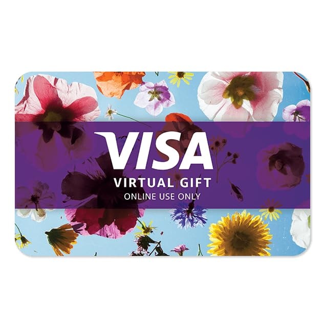 Visa Virtual $50 eGift Card (plus $4.95 Purchase Fee) - For Online Use Only - Image 1