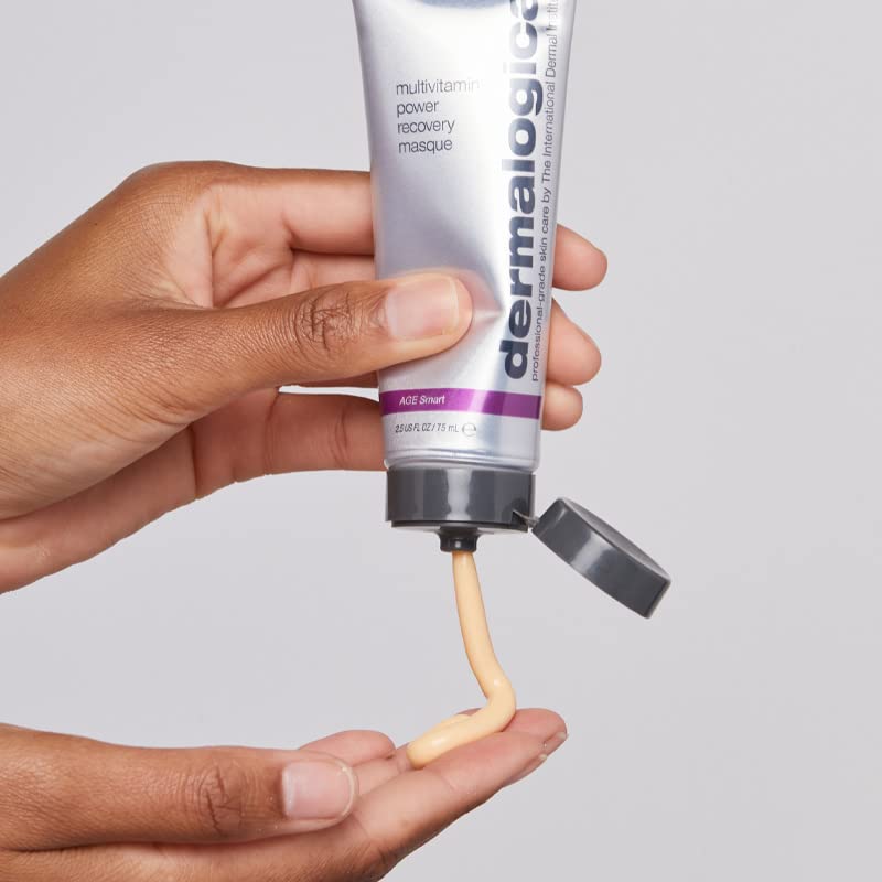 Dermalogica Multivitamin Power Recovery Masque (2.5 Fl Oz) Anti-Aging Face Mask with Vitamin C & Lactic Acid - Restore and Repair Damaged, Aging Skin: Dermalogica Multivitamin Power Recovery Masque (2.5 Fl Oz) Anti-Aging Face Mask with Vitamin C & Lactic Acid - Restore and Repair Damaged, Aging Skin