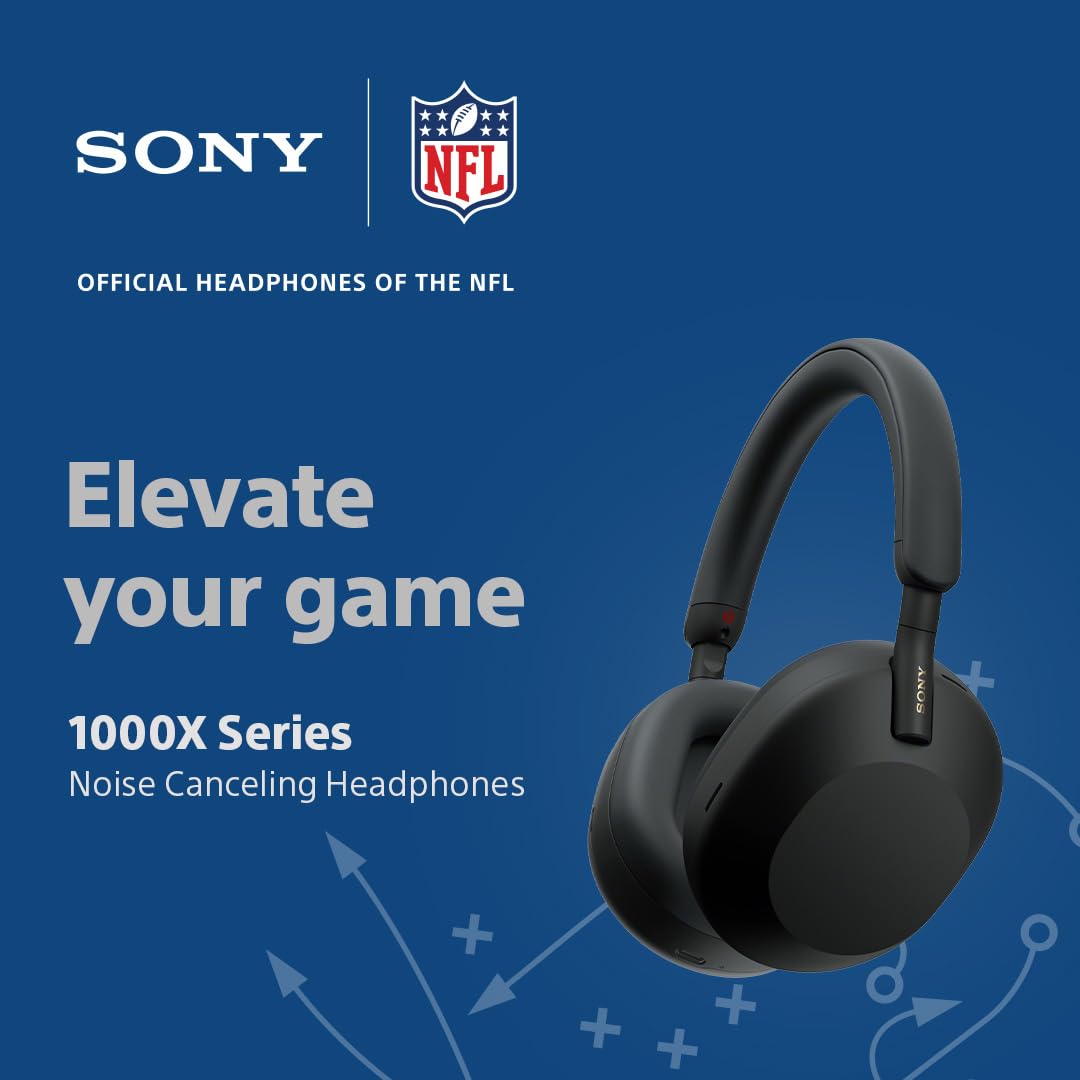 Sony WH-1000XM5 Premium Noise Canceling Headphones, Auto NC Optimizer, 30-Hour Battery, Alexa Voice Control,: Smoky Pink