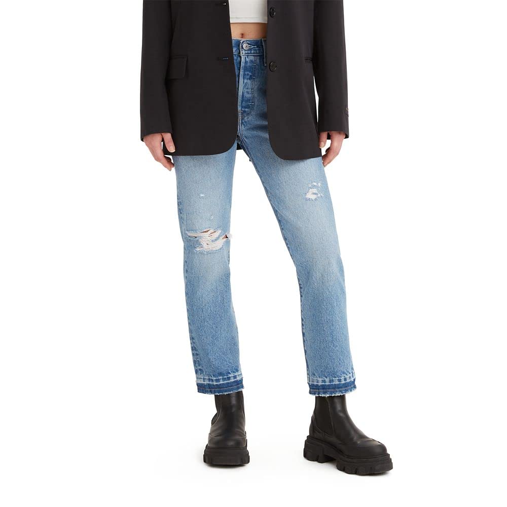 Levi's Women's Premium 501 Crop Jeans thumbnail 1