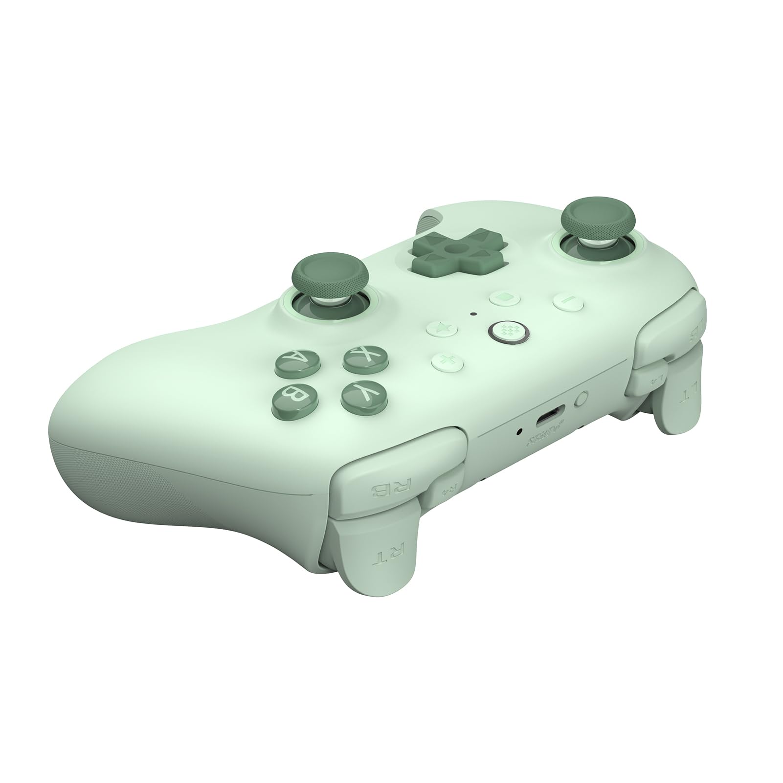 8BitDo Ultimate 2C Wireless Controller for Windows PC and Android, with 1000 Hz Polling Rate, Hall Effect Joysticks and Triggers, and Remappable L4/R4 Bumpers (Green): Ultimate 2C Green
