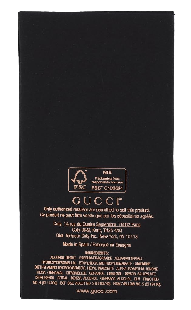 Gucci Guilty Eau De Toilette Spray for Women, 3 Fl Oz