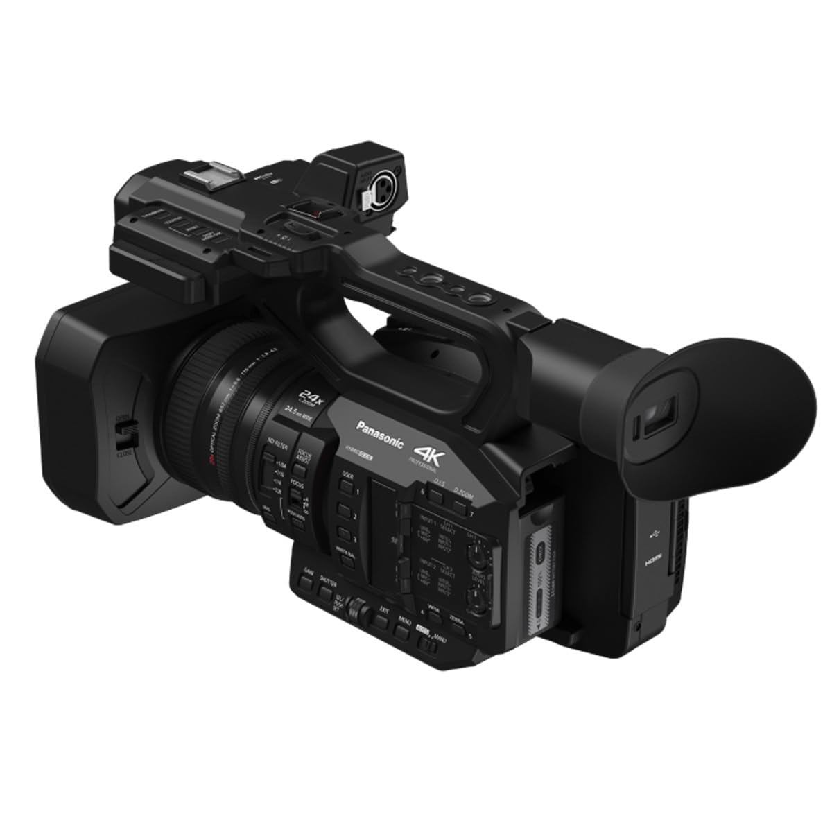 Panasonic Camcorder, Professional Quality 4K 60p, 1.0-inch Sensor, 24.5mm Wide-Angle Lens and Optical 20x Zoom, V-Log, Ethernet, Simultaneous SDI/HDMI Output, HD Live Streaming -: HC-X20