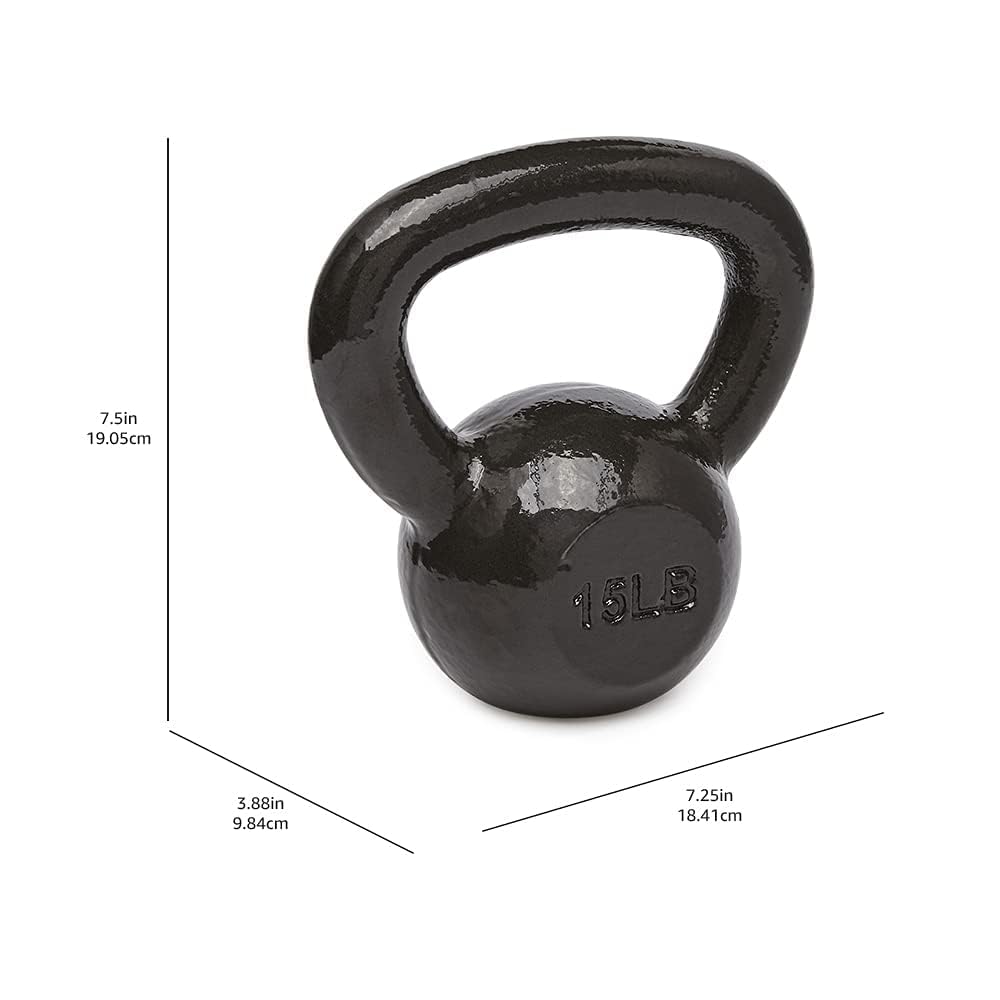 Amazon Basics Cast Iron Kettlebell thumbnail 7