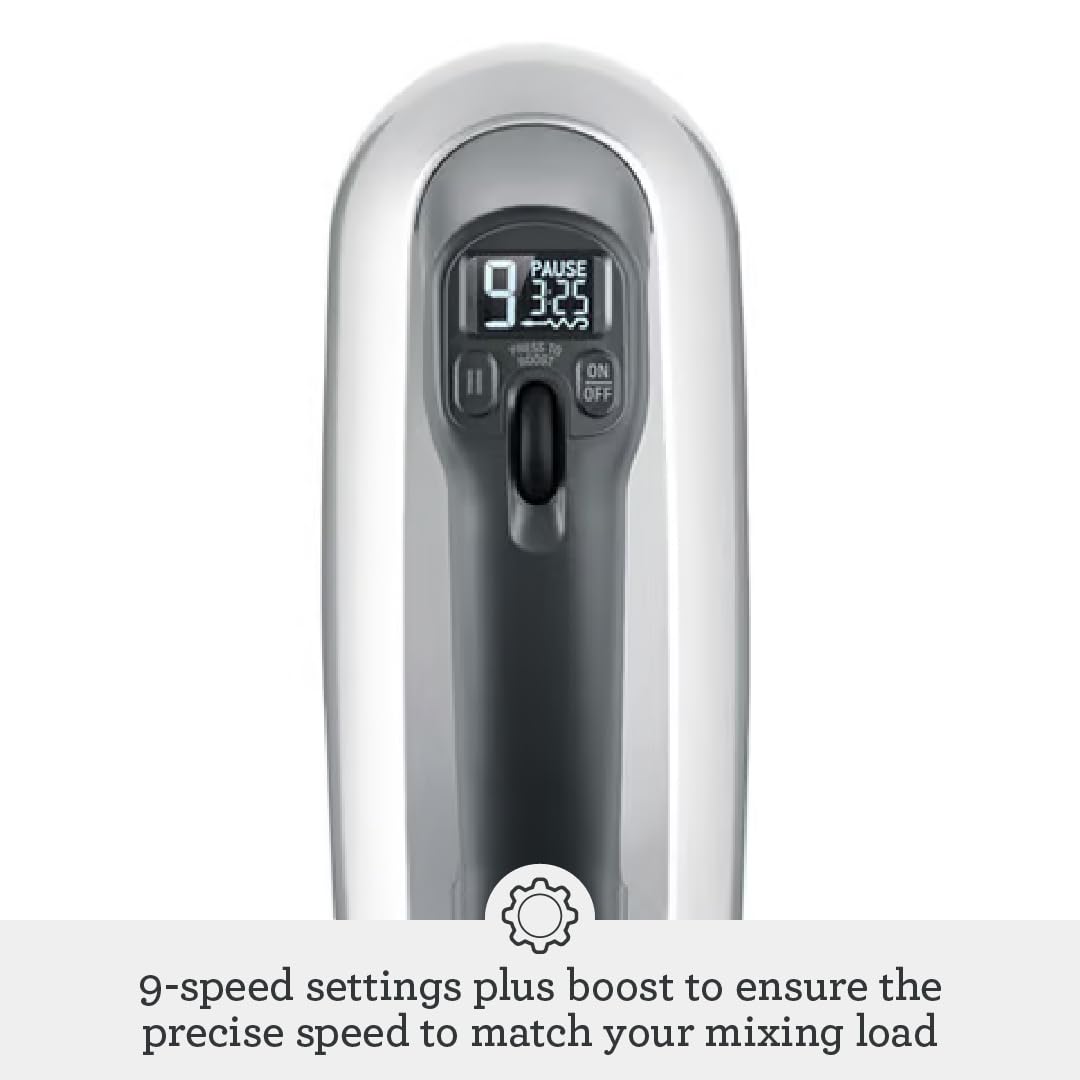 Breville Handy Mix Scraper BHM800SIL, Silver: Silver One Size