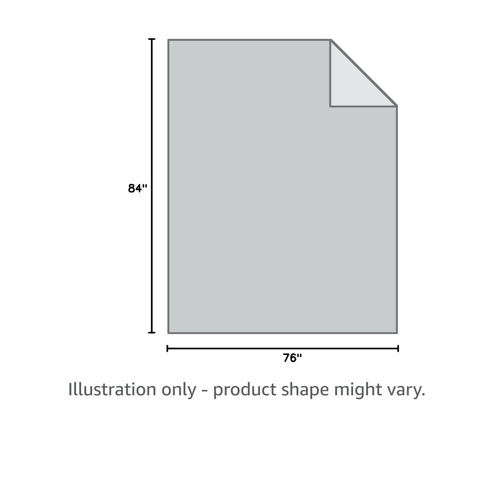 Liberator Waterproof Throw Blanket, King Size,: Plum