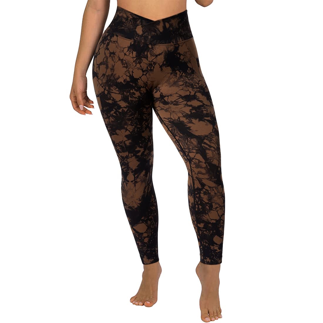 SUUKSESS Women Crossover Seamless Leggings Butt Lifting High Waisted Workout Yoga Pants: SUUKSESS Women Crossover Seamless Leggings Butt Lifting High Waisted Workout Yoga Pants