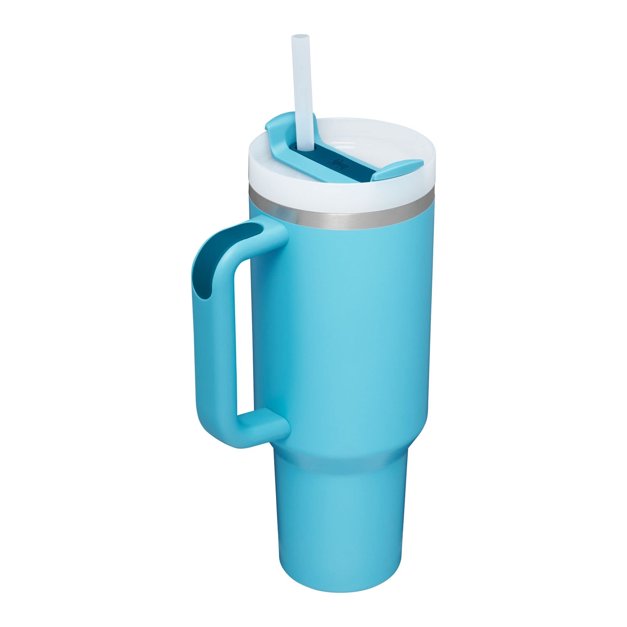 Stanley Quencher H2.0 Tumbler with Handle and Straw 30 oz | Flowstate 3-Position Lid | Cup Holder Compatible for Travel | Insulated Stainless Steel Cup | BPA-Free | Rose Quartz 2.0
