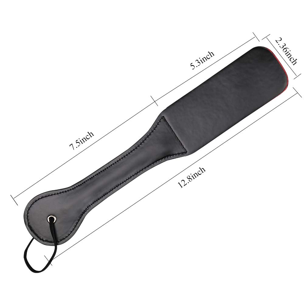VENESUN Cat Spanking Paddles for Adults SM, 12.6inch Faux Leather Paddle for Sex Play