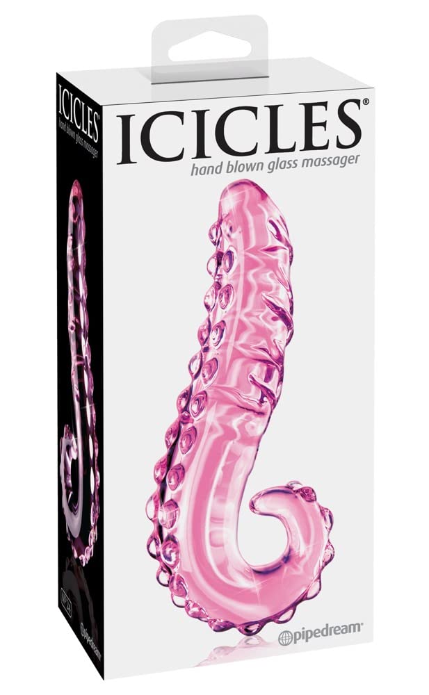 Icicles #24 Hand Blown Glass Massager