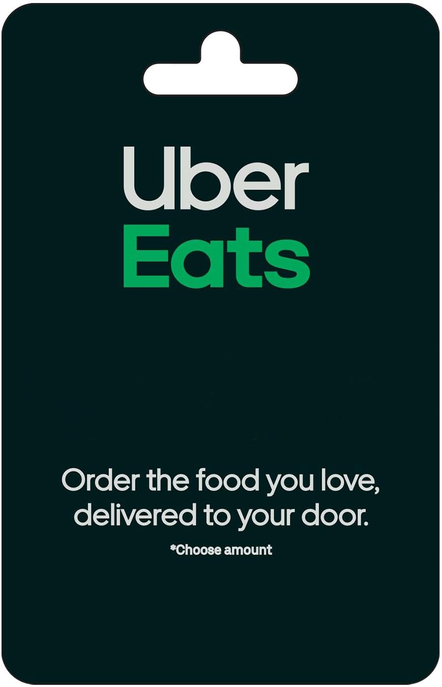 Uber Gift Card: 100 Design