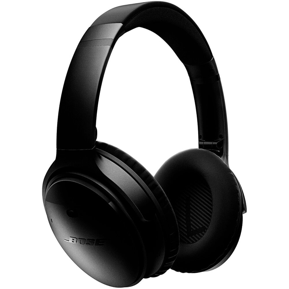 Bose QuietComfort 35 II Wireless Bluetooth Headphones, Noise-Cancelling, with Alexa Voice Control -: Black