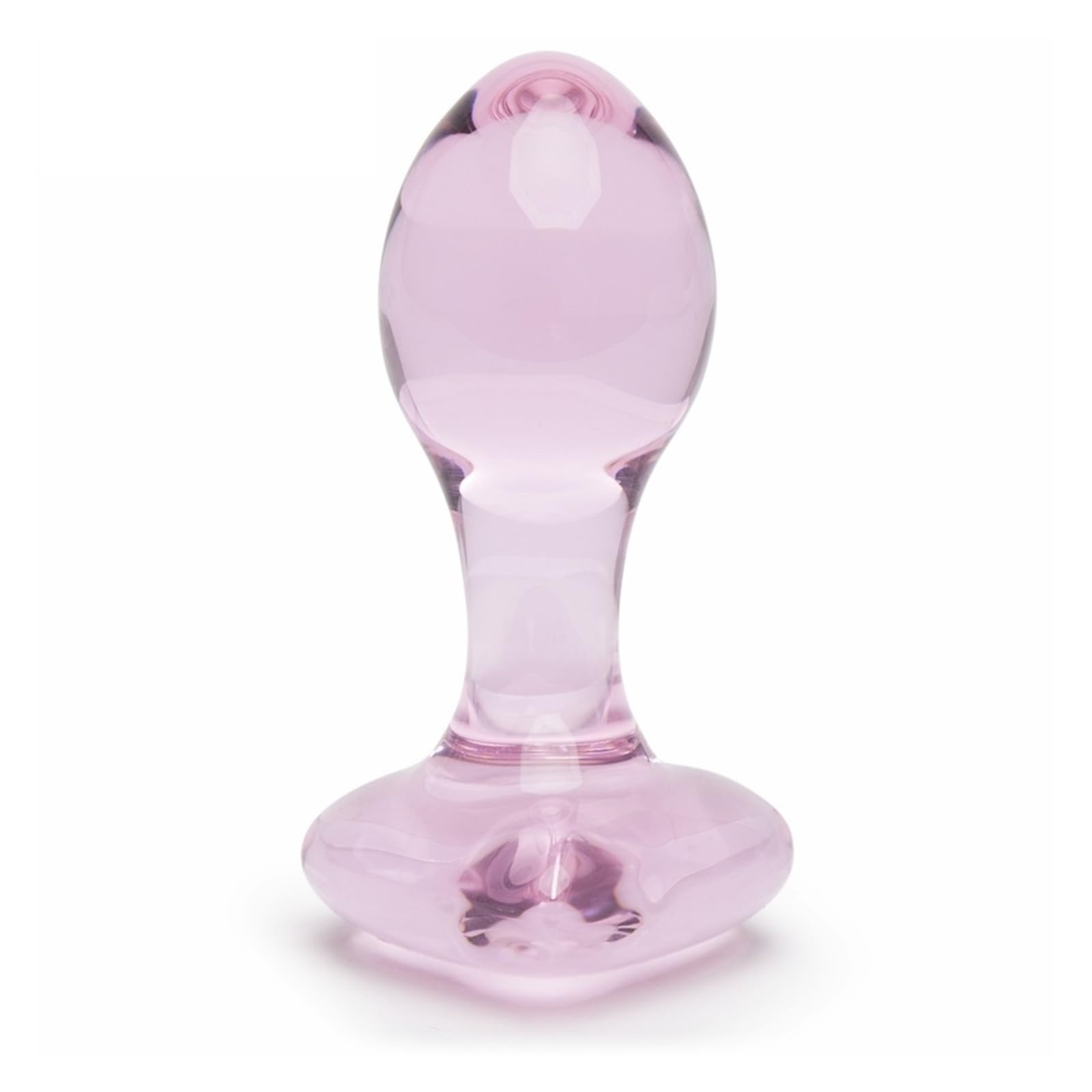 Heart Crystal Glass nal Plug Butt Plugs Pink Prostate Massager Anal Masturbation Toys for Men Women: A